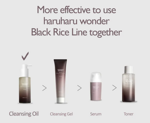 Haruharu WONDER - Black Rice Moisture Deep Cleansing Oil 150ML