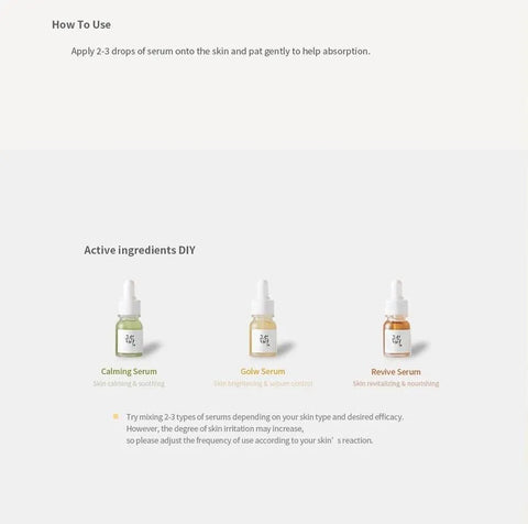 Beauty of Joseon - Hanbang Serum Discovery Kit (4 PCS)