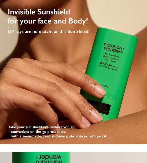 HARUHARU WONDER - Black Bamboo Daily Soothing Sun Shield 20G