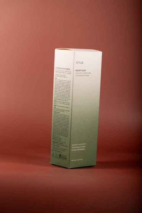 Anua - Heartleaf Succinic Moisture Cleansing Foam 150ML
